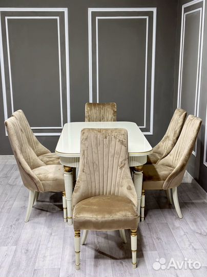 Стол со стульями на кухню\оплата при получении