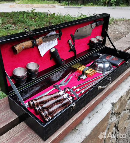 Шашлычный набор в чемодане № 21