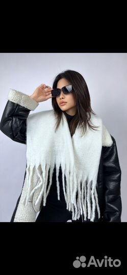 Шапка и шарф из кашемира