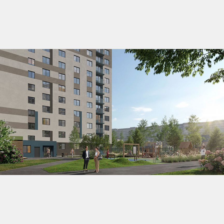 Квартира-студия, 23,7 м², 2/16 эт.
