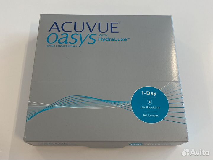 Контактные линзы 1-Day Acuvue Oasys 90 штук