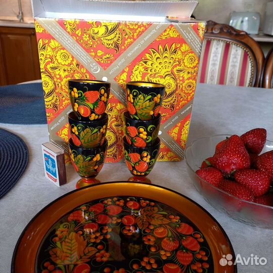 Набор хохлома, новый