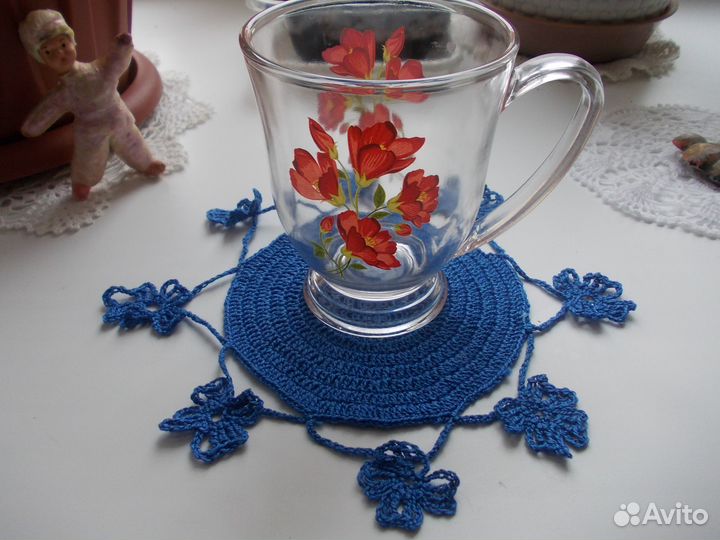 Яркие прихватки, салфетки под горячее