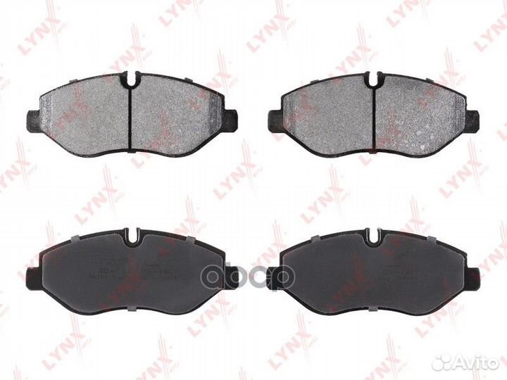 Колодки тормозные дисковые перед bd2832 LYN