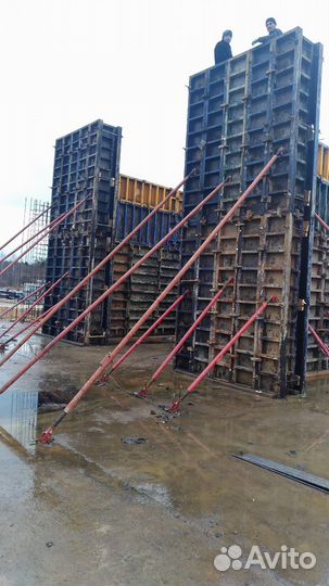 Опалубка стеновая для монолита, стальная 3.0м