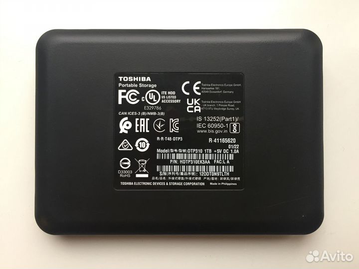 HDD Toshiba Canvio Ready 1Tb
