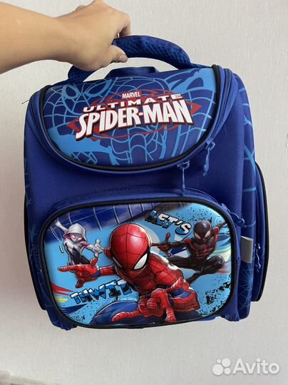 Рюкзак новый школьный человек паук