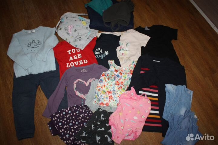Пакет одежды для девочки 98