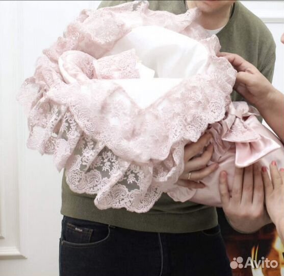 Зимний конверт-одеяло для новорожденного