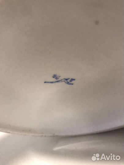 Фарфоровая супница СССР