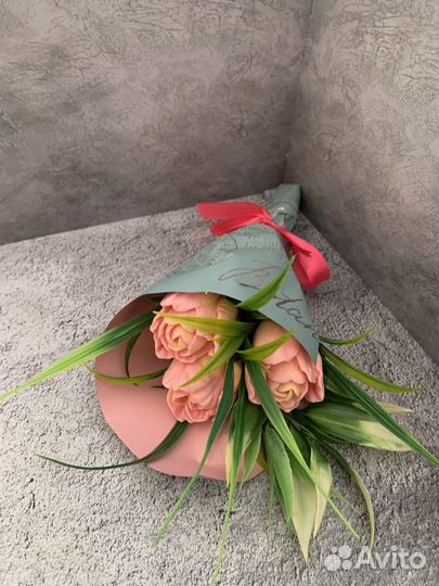 Букет из мыла ручной работы