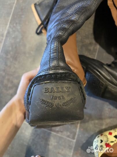 Bally демисезонные сапоги