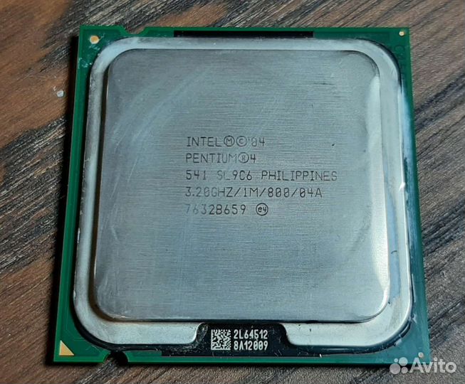 Процессор Intel Pentium 4 541