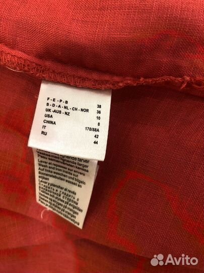 Платье женское льняное