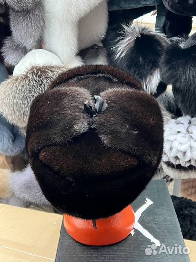 Шапка ушанка мужская меховая