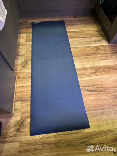 Коврик доя йоги каучуковый Salamander синий