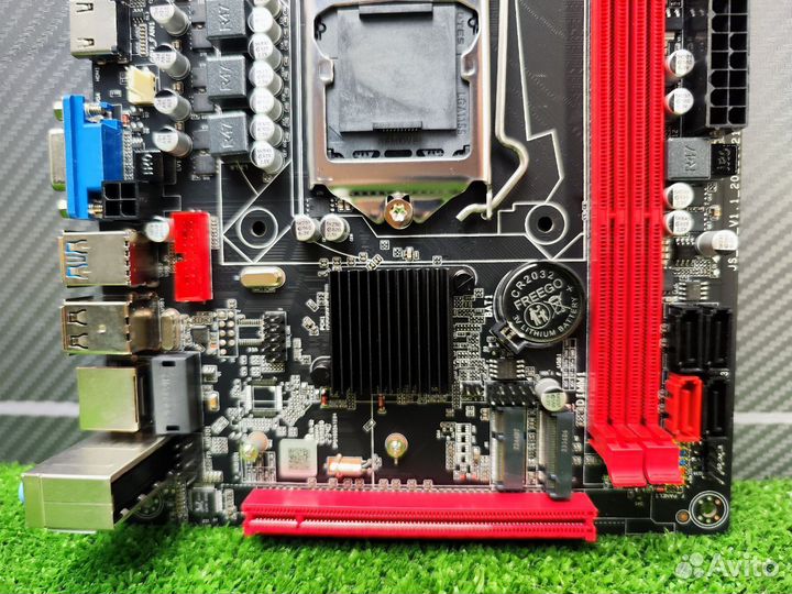 Материнская плата Lga 1155 Winnfox ZX-H61C/B75