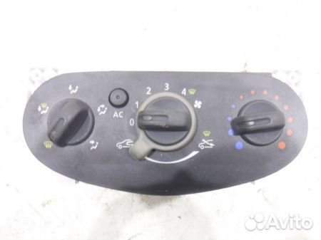 Блок управления печкой 6001551800