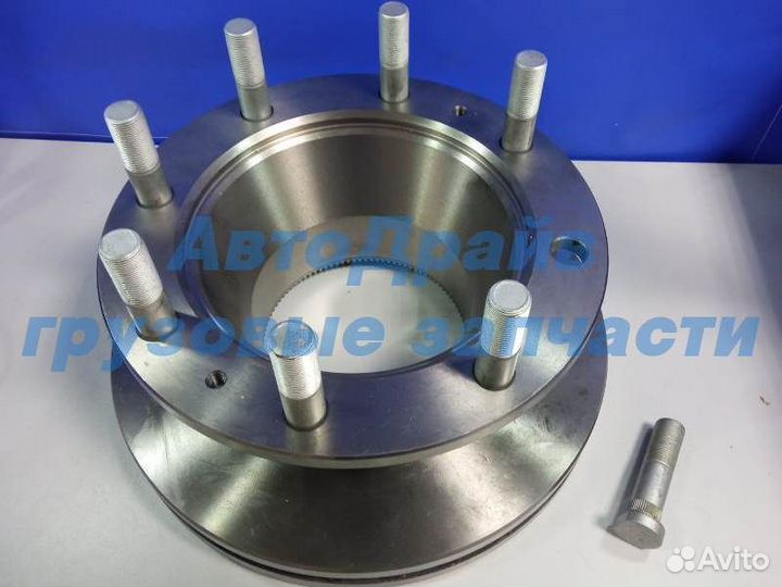 Диск тормозной Ивеко Еврокарго задний 377 мм