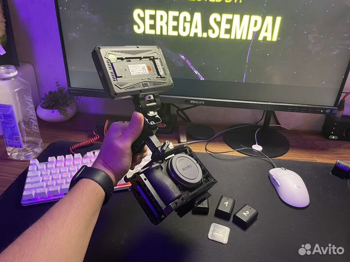 Setup Sony a6500 + Liliput 5