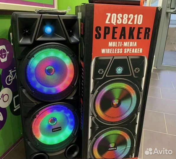 Колонка большая bluetooth ZQS 8210 speaker