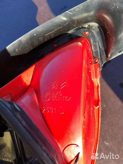 Задние фонари peugeot 206