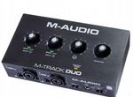 M-Audio M-Track Duo Аудиоинтерфейс звуковые карты