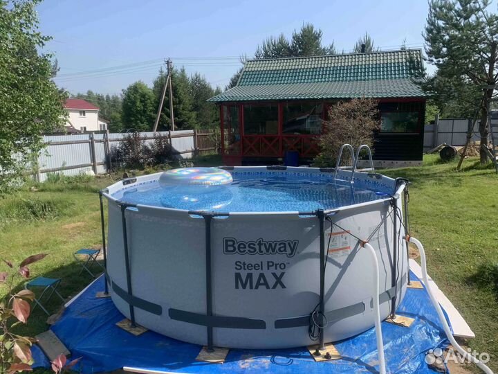 Каркасный бассейн 366 122, бассейн 366х122