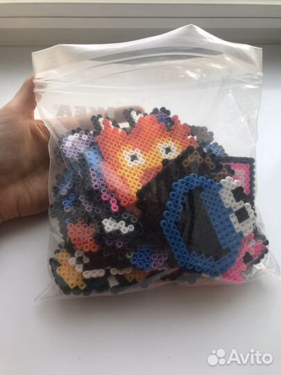 Фигурки из мазайки pyssla (икея)