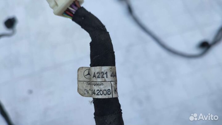 Проводка парктроников mercedes W221