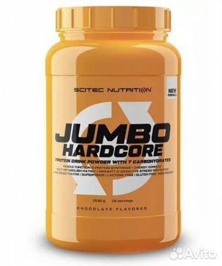 Гейнер scitec jumbo hardcore