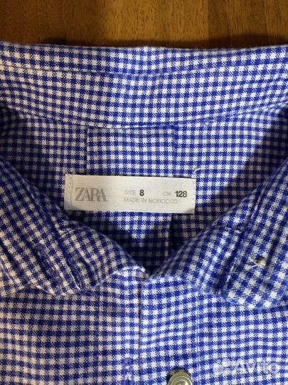 Рубашка zara детская