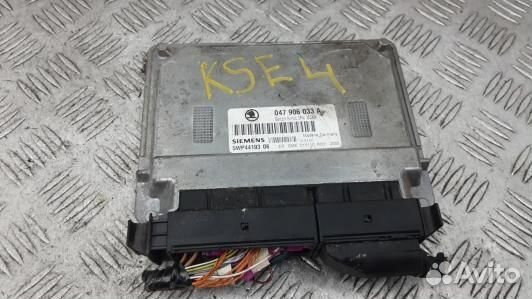 Блок управления двигателем skoda fabia 1 (KSE04PF0