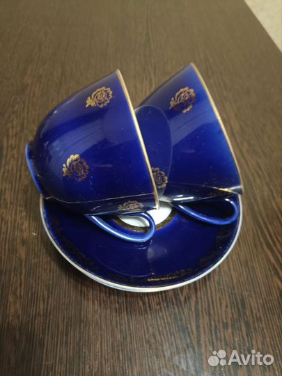 Чайная пара лфз cobalt