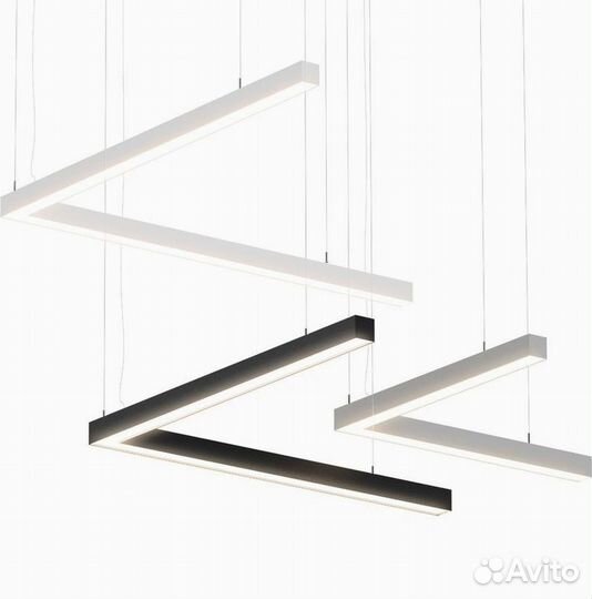 Светильник профильный угловой