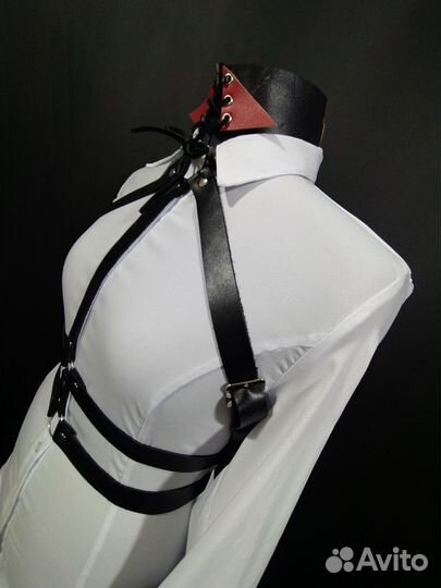 Портупея натуральная кожа