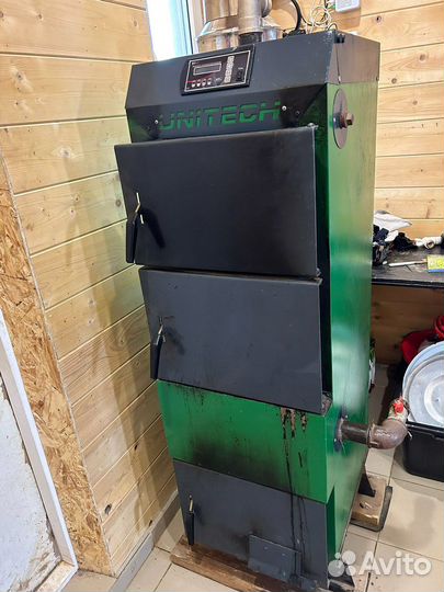 Твердотопливный котел длительного горения