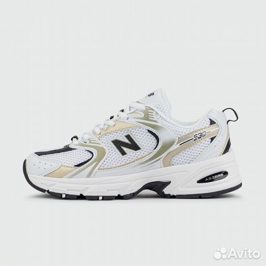 Кроссовки New Balance 530 White / Gold Wmns