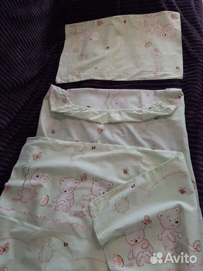 Комплекты постельного белья в детскую кроватку