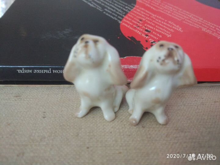 Фарфоровые собачки