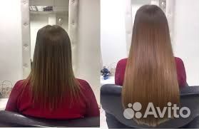 Наращивание волос; продажа волос, кератина