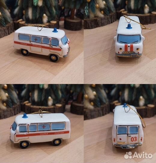 Ёлочные игрушки фарфоровая мануфактура новые