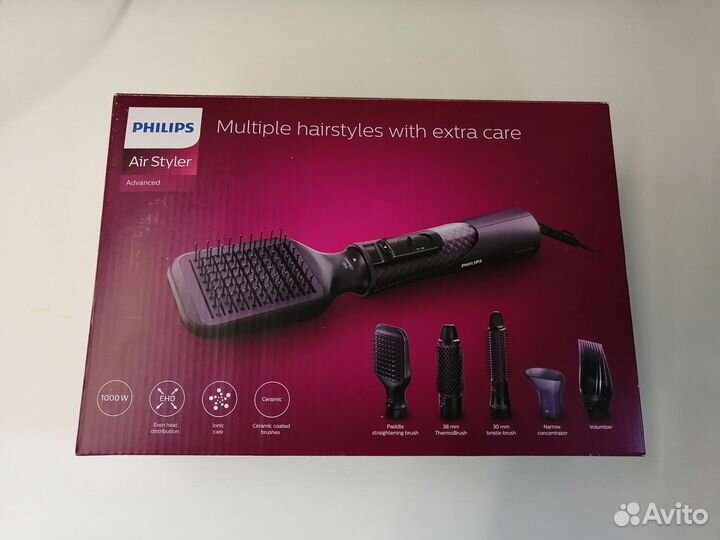 Фен-щетка philips hp8656