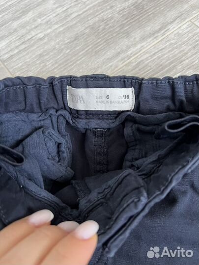 Брюки чинос zara на мальчика