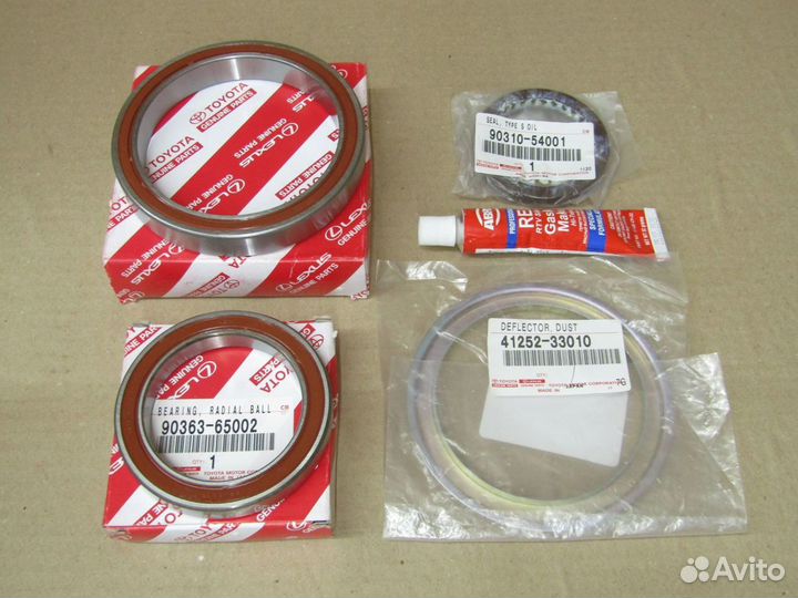 Ремкомплект вискомуфты / вязкомуфты Тойота