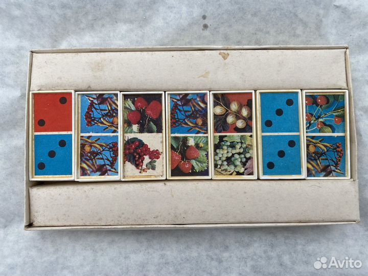 Детское домино СССР Ягодка