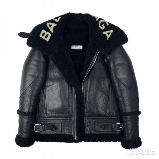 Balenciaga Le Bombardier Shearling Jacket