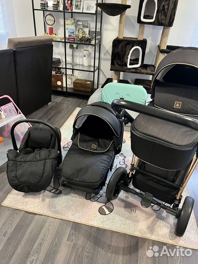 Коляска adamex 3 в 1 cristiano