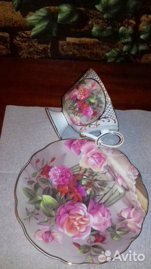 Чайно-Кофейный Набор (кружка+блюдце) Фарфор FBteam