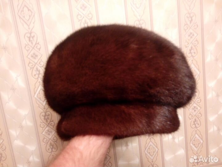 Норковый женский берет